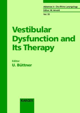 Büttner |  Vestibular Dysfunction and Its Therapy | Buch |  Sack Fachmedien