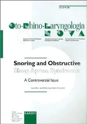 Guyot |  Snoring and Obstructive Sleep Apnea Syndrome | Buch |  Sack Fachmedien