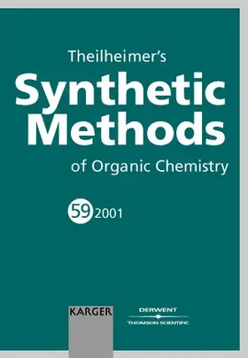 Finch |  Theilheimer's Synthetic Methods of Organic Chemistry | Buch |  Sack Fachmedien