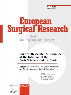 Baethmann / Enders / Krombach |  Surgical Research - A Discipline at the Interface of the Basic Sciences and the Clinic | Buch |  Sack Fachmedien