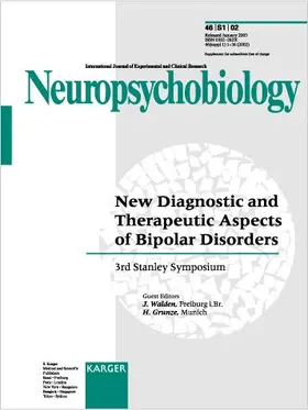 Walden / Grunze |  New Diagnostic and Therapeutic Aspects of Bipolar Disorders | Buch |  Sack Fachmedien