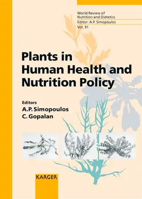 Simopoulos / Gopalan |  Plants in Human Health and Nutrition Policy | Buch |  Sack Fachmedien