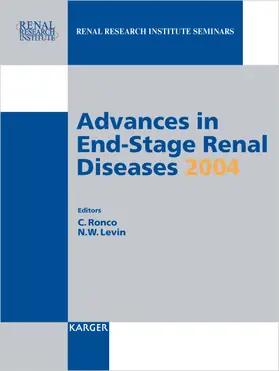 Ronco / Levin |  Advances in End-Stage Renal Diseases 2004 | Buch |  Sack Fachmedien