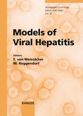 von Weizsäcker / Roggendorf |  Models of Viral Hepatitis | Buch |  Sack Fachmedien