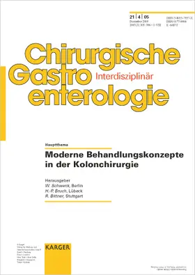 Schwenk / Bruch / Bittner |  Moderne Behandlungskonzepte in der Kolonchirurgie | Buch |  Sack Fachmedien