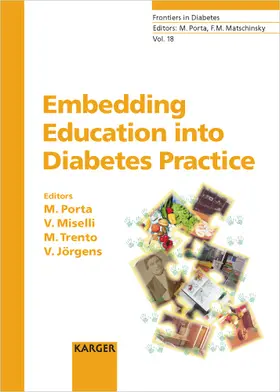 Porta / Miselli / Trento |  Embedding Education into Diabetes Practice | Buch |  Sack Fachmedien
