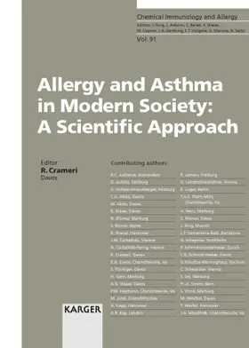 Crameri |  Allergy and Asthma in Modern Society: A Scientific Approach | Buch |  Sack Fachmedien
