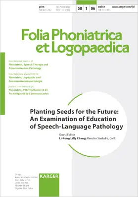 Cheng |  Planting Seeds for the Future: An Examination of Education of Speech-Language Pathology | Buch |  Sack Fachmedien