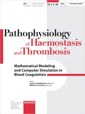 Ataullakhanov / Panteleev |  Mathematical Modeling and Computer Simulation in Blood Coagulation | Buch |  Sack Fachmedien