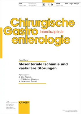 Klar / Eckstein / Hauenstein |  Mesenteriale Ischämie und vaskuläre Störungen | Buch |  Sack Fachmedien