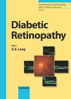 Lang |  Diabetic Retinopathy | Buch |  Sack Fachmedien