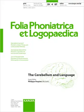 Paquier |  The Cerebellum and Language | Buch |  Sack Fachmedien