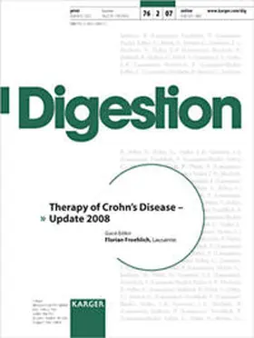 Froehlich |  Therapy of Crohn's Disease - Update 2008 | Buch |  Sack Fachmedien