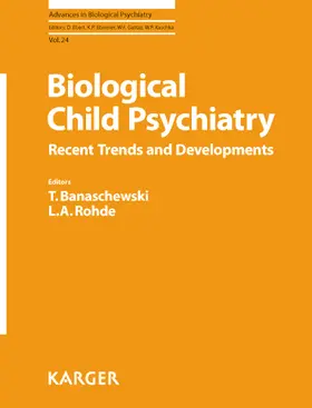 Banaschewski / Rohde |  Biological Child Psychiatry | Buch |  Sack Fachmedien