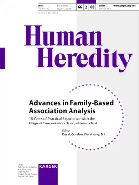Gordon |  Advances in Family-Based Association Analysis | Buch |  Sack Fachmedien
