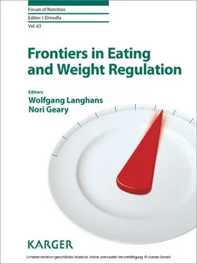 Langhans / Geary |  Frontiers in Eating and Weight Regulation | eBook | Sack Fachmedien