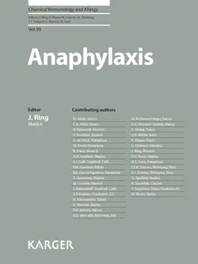 Ring |  Anaphylaxis | eBook | Sack Fachmedien