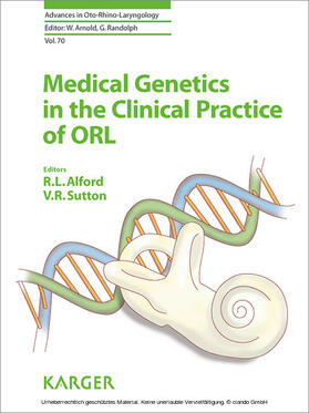 Sutton / Alford |  Medical Genetics in the Clinical Practice of ORL | eBook | Sack Fachmedien
