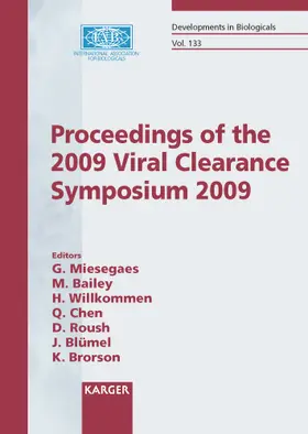 Miesegaes / Bailey / Willkommen |  Viral Clearance Symposium 2009 | Buch |  Sack Fachmedien
