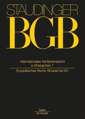 Spellenberg / Henrich | J. von Staudingers Kommentar zum Bürgerlichen Gesetzbuch mit Einführungsgesetz und Nebengesetzen: BGB | Buch | 978-3-8059-1158-0 | sack.de