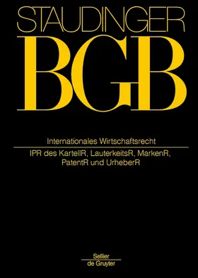 Fezer / Koos / Magnus | J. von Staudingers Kommentar zum Bürgerlichen Gesetzbuch mit Einführungsgesetz und Nebengesetzen: BGB | Buch | 978-3-8059-1193-1 | sack.de