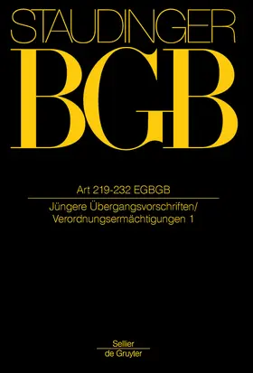 Bienwald / Coester / Dörner | J. von Staudingers Kommentar zum Bürgerlichen Gesetzbuch mit Einführungsgesetz und Nebengesetzen: BGB | Buch | 978-3-8059-1199-3 | sack.de