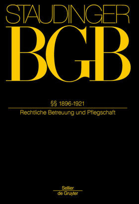 Bienwald / Coester | BGB §§ 1896-1921 (Rechtliche Betreuung und Pflegschaft) | Buch | 978-3-8059-1239-6 | sack.de