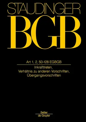 Albrecht / Hönle / Merten |  Staudinger Kommentar zum BGB Art 1, 2, 50-218 EGBGB | Buch |  Sack Fachmedien