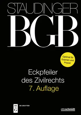 Baldus / Hartmann / Busche |  J. von Staudingers Kommentar zum Bürgerlichen Gesetzbuch mit Einführungsgesetz und Nebengesetzen. Eckpfeiler des Zivilrechts | Buch |  Sack Fachmedien