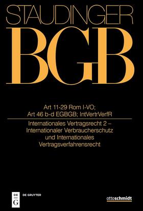 Winkler von Mohrenfels / Magnus / Hausmann | Staudingers Kommentar BGB Art 11-29 Rom I-VO | Buch | sack.de