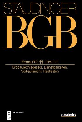 Rapp / Wiegand / Albrecht | Staudingers Kommentar zum BGB ErbbauRG | Buch | 978-3-8059-1322-5 | sack.de