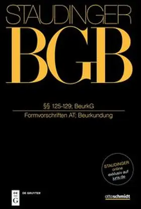Staudinger | Kommentar zum Bürgerlichen Gesetzbuch mit Einführungsgesetz und Nebengesetzen: BGB | Buch | 978-3-8059-1337-9 | sack.de