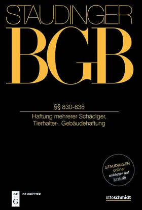 Staudinger |  Kommentar zum Bürgerlichen Gesetzbuch mit Einführungsgesetz und Nebengesetzen: BGB | Buch |  Sack Fachmedien