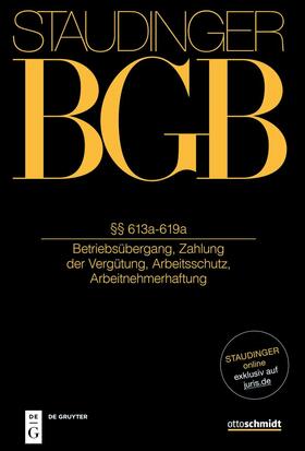 Fischinger / Richardi / Annuß | Staudingers Kommentar BGB §§ 613a-619a | Buch | 978-3-8059-1345-4 | sack.de