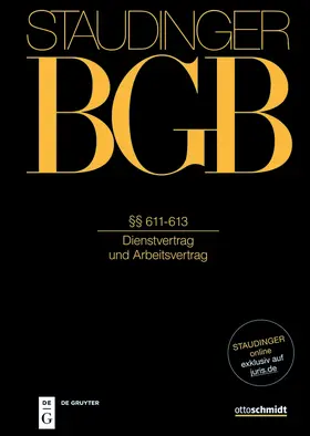 Staudinger |  Kommentar zum Bürgerlichen Gesetzbuch mit Einführungsgesetz und Nebengesetzen: BGB. | Buch |  Sack Fachmedien