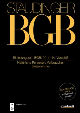 Staudinger |  Kommentar zum Bürgerlichen Gesetzbuch mit Einführungsgesetz und Nebengesetzen: BGB | Buch |  Sack Fachmedien