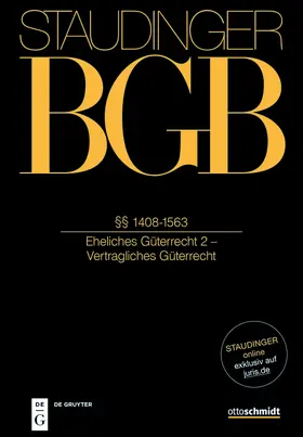 Löhnig / Albrecht | J. von Staudingers Kommentar zum Bürgerlichen Gesetzbuch mit Einführungsgesetz und Nebengesetzen: BGB. §§ 1408-1563 | Buch | 978-3-8059-1370-6 | sack.de