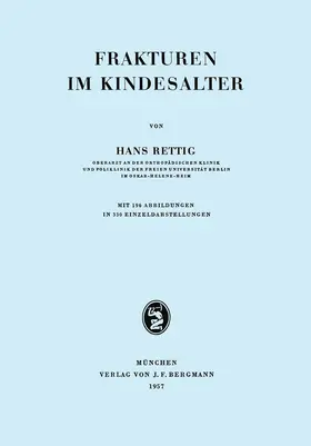 Rettig |  Frakturen im Kindesalter | Buch |  Sack Fachmedien