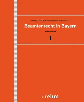 Weiß / Zängl / Summer | Beamtenrecht in Bayern | Loseblattwerk | sack.de