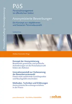 Gros / Gourmelon |  Anonymisierte Bewerbungen | Buch |  Sack Fachmedien