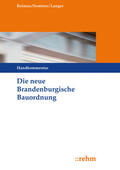 Reimus / Semtner / Langer |  Die neue Brandenburgische Bauordnung | Buch |  Sack Fachmedien