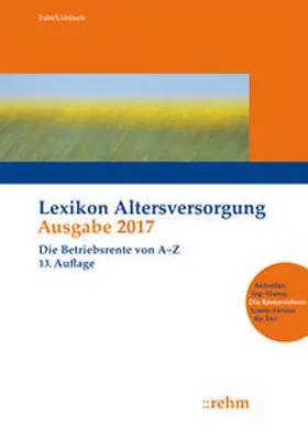 Fath / Urbitsch |  Lexikon Altersversorgung 2017 | Buch |  Sack Fachmedien