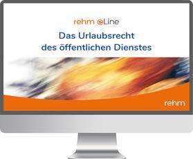 Das Urlaubsrecht des öffentlichen Dienstes online | Rehm Verlag | Datenbank | sack.de