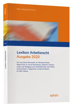 Allramseder / Fink / Hempelmann | Lexikon Arbeitsrecht 2020 | Buch | 978-3-8073-2712-9 | www.sack.de