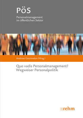 Gourmelon | Quo vadis Personalmanagement? | Buch | 978-3-8073-2725-9 | sack.de