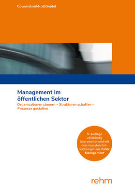 Gourmelon / Mroß / Seidel | Management im öffentlichen Sektor | Buch | 978-3-8073-2804-1 | sack.de