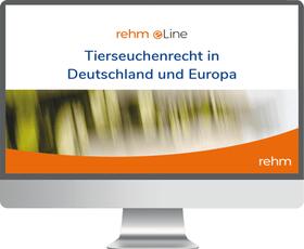 Tierseuchenrecht in Deutschland und Europa mit Anwenderhinweisen online | Rehm Verlag | Datenbank | sack.de