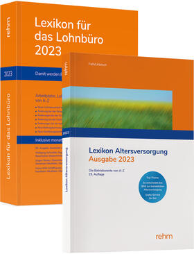 Schönfeld / Plenker / Schaffhausen | Schönfeld, W: Buchpaket Lexikon für das Lohnbüro 2023 | Buch | 978-3-8073-2827-0 | sack.de