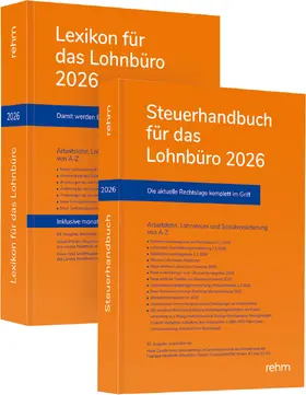 Schönfeld / Plenker / Schaffhausen |  Buchpaket Lexikon für das Lohnbüro und Steuerhandbuch 2026 | Buch |  Sack Fachmedien