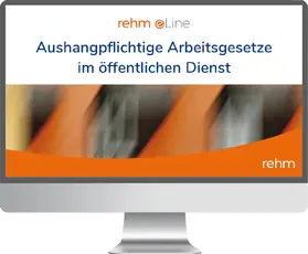  Aushangpflichtige Arbeitsgesetze im öffentlichen Dienst online | Datenbank |  Sack Fachmedien